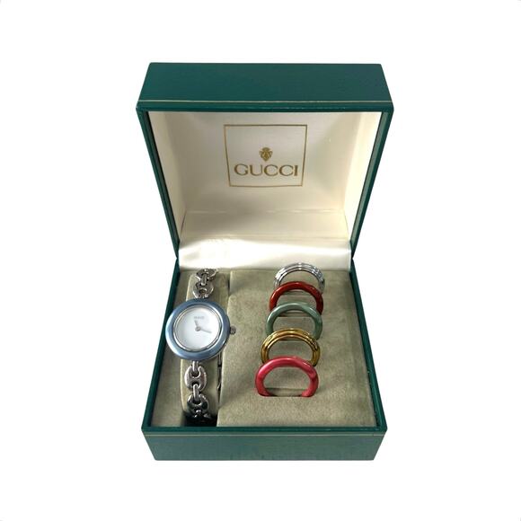 Gucci Vintage Mariner Interchangeable Bezel Watch - Picture 3 of 9